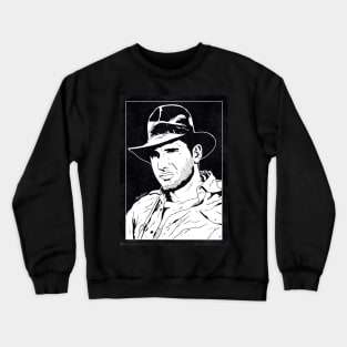 INDIANA JONES - Raiders of the Lost Ark (Black and White) Crewneck Sweatshirt